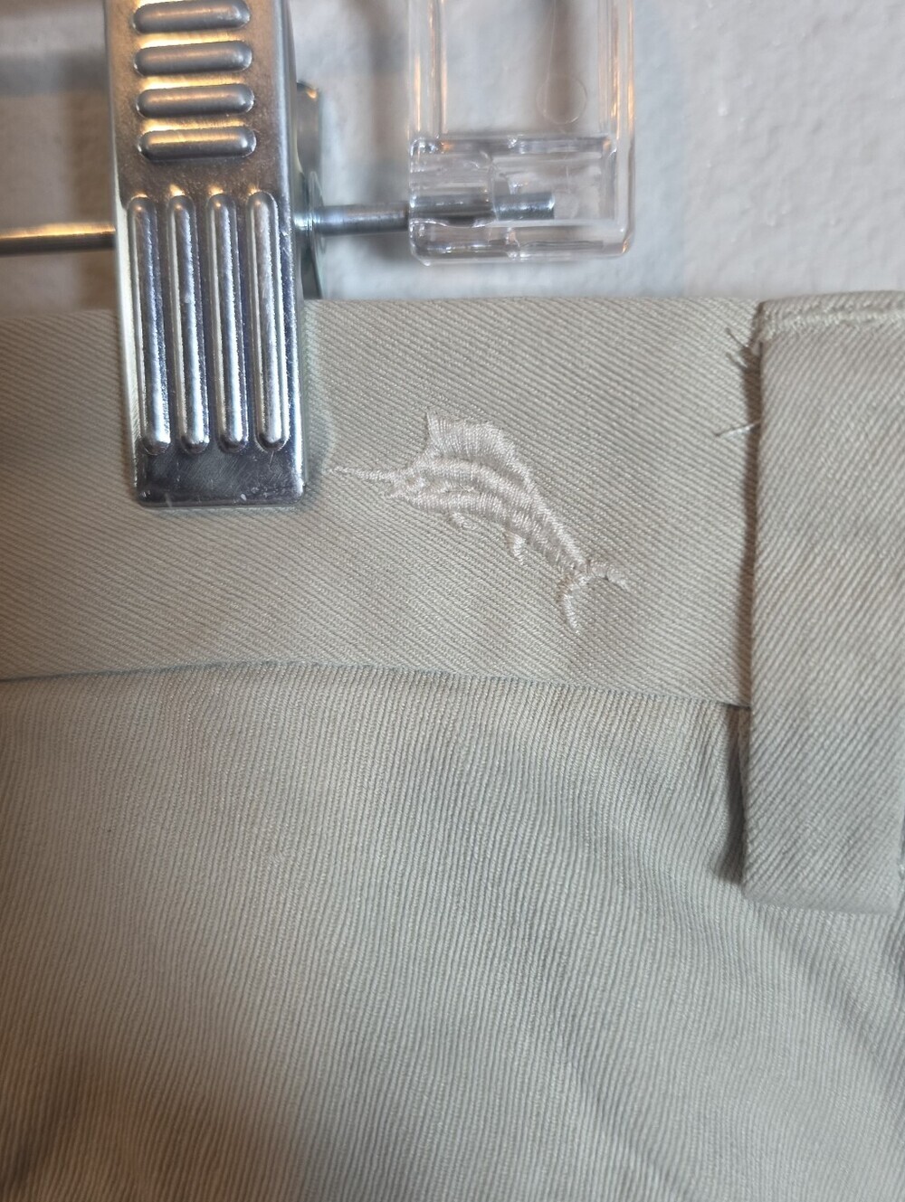 Tommy Bahama Men's Silk Blend Pants Relaxed Fit Khaki Size 35/32 Resortwear - Picture 4 of 7